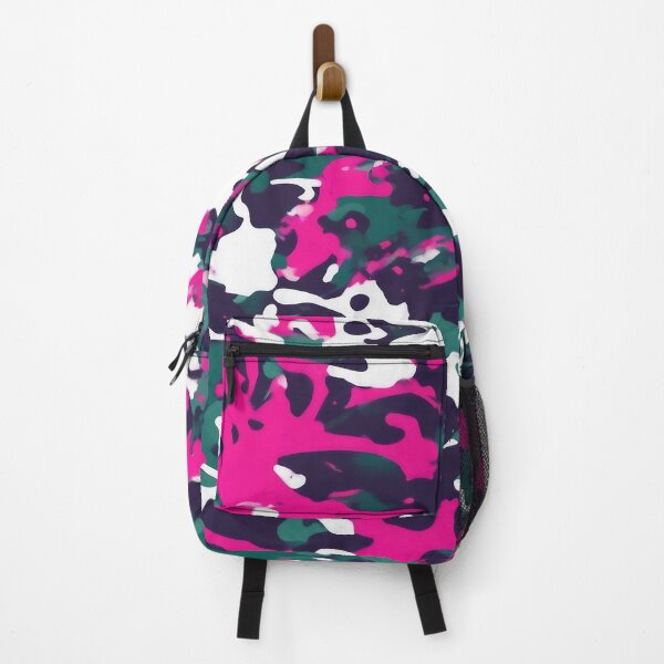 Item preview, Pink and Green Splatter Camouflage designed and sold by TheCamoShop.