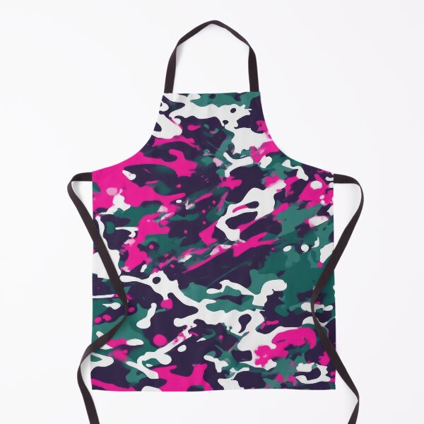 Item preview, Pink and Green Splatter Camouflage designed and sold by TheCamoShop.