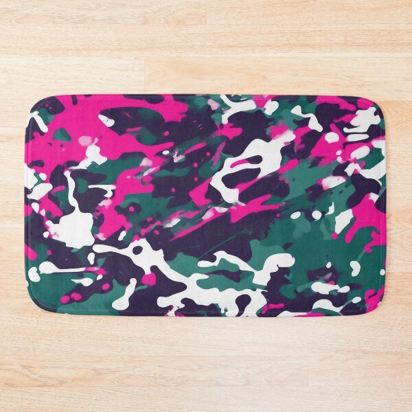 Item preview, Pink and Green Splatter Camouflage designed and sold by TheCamoShop.