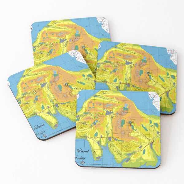Item preview, Sodor Map designed and sold by Toy-Ography.