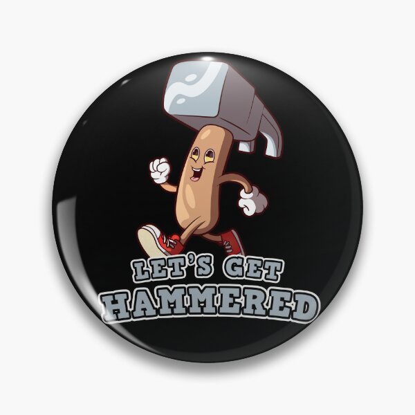 Item preview, Let's get hammered - beer drinkers designed and sold by messy-nessie.