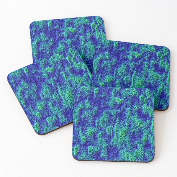 Item preview, 3D Rough Green and Blue Surgace Pattern designed and sold by TheRulerofEarth.