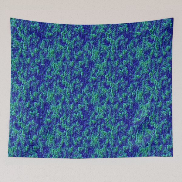 Item preview, 3D Rough Green and Blue Surgace Pattern designed and sold by TheRulerofEarth.