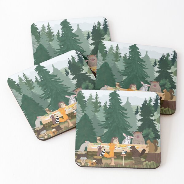 Item preview, Forest feast designed and sold by Doodle Spots.