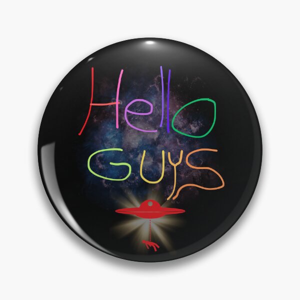 Item preview, HELLO GUYS funny alien abduction design designed and sold by Jt41.