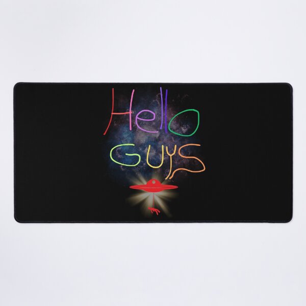 Item preview, HELLO GUYS funny alien abduction design designed and sold by Jt41.