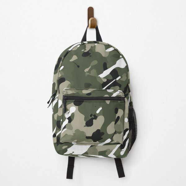 Item preview, Green and White Camouflage designed and sold by TheCamoShop.