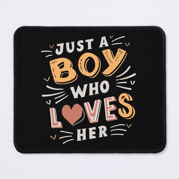 Item preview, Just A Boy Who Loves Her designed and sold by Itsheartshop.