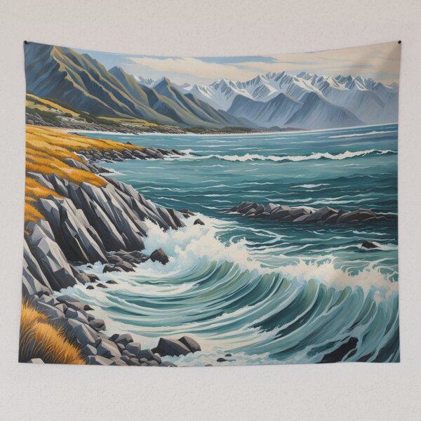 Item preview, Kaikoura New Zealand designed and sold by JackFreestone.