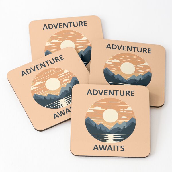Item preview, Adventure Awaits designed and sold by RocketArtInd.