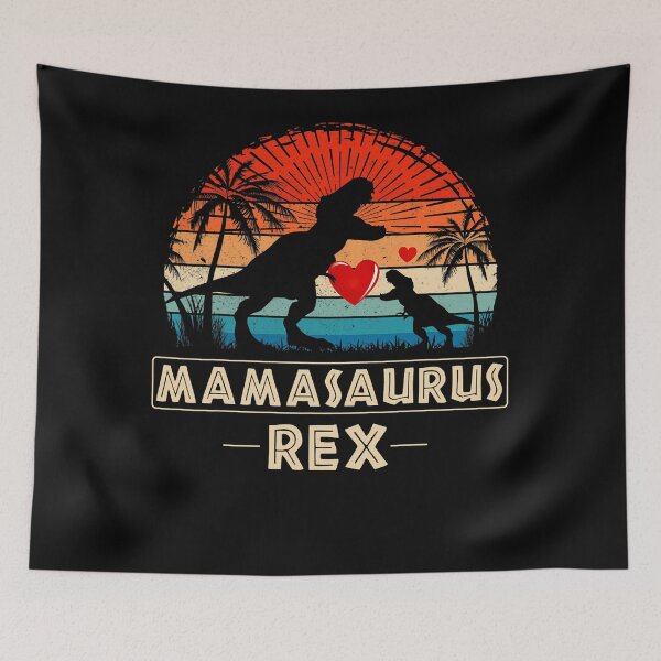 Item preview, Funny Mamasaurus Dinosaur Rex Mom And Kids designed and sold by SpeedyPrints.