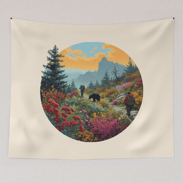 Item preview, Naturaleza, Excursionistas, Oso designed and sold by Myra365Art.