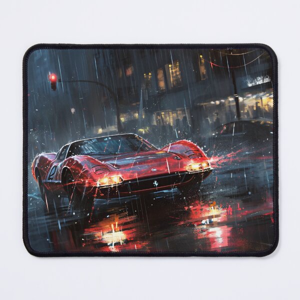 Item preview, Midnight Drizzle: The Classic Racer's Wet City Sprint designed and sold by oanaunciuleanu.