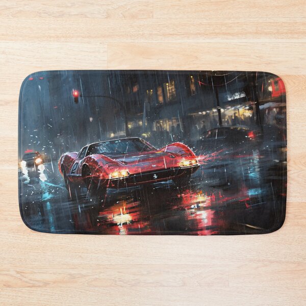 Item preview, Midnight Drizzle: The Classic Racer's Wet City Sprint designed and sold by oanaunciuleanu.
