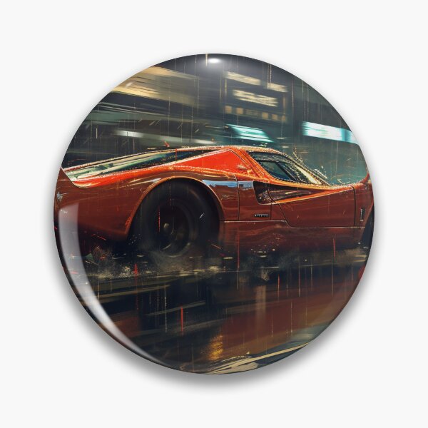 Item preview, Midnight Drizzle: The Classic Racer's Wet City Sprint designed and sold by oanaunciuleanu.