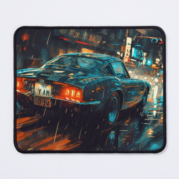 Item preview, Midnight Drizzle: The Classic Racer's Wet City Sprint designed and sold by oanaunciuleanu.