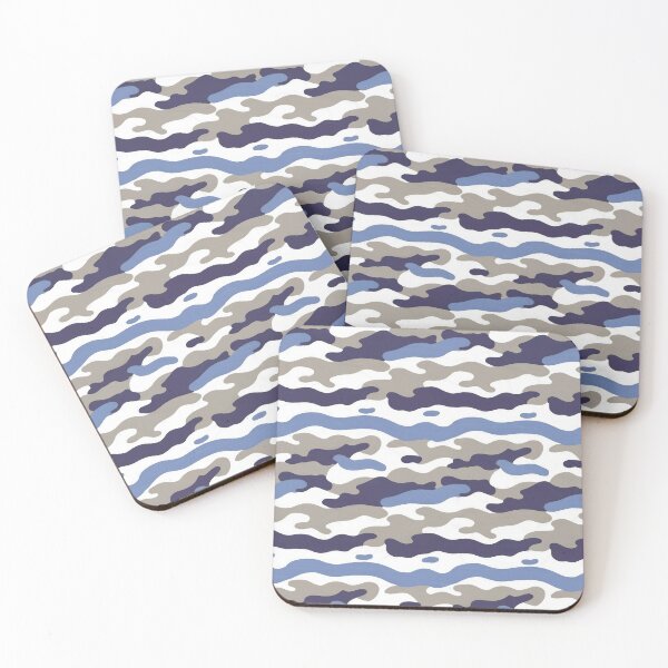 Item preview, Blue and brown camouflage designed and sold by TheCamoShop.