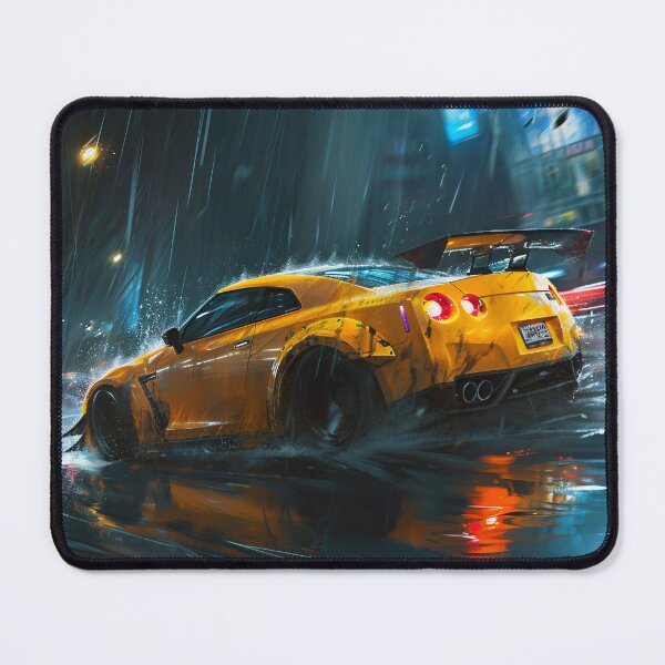Item preview, Midnight Drizzle: The Classic Racer's Wet City Sprint designed and sold by oanaunciuleanu.