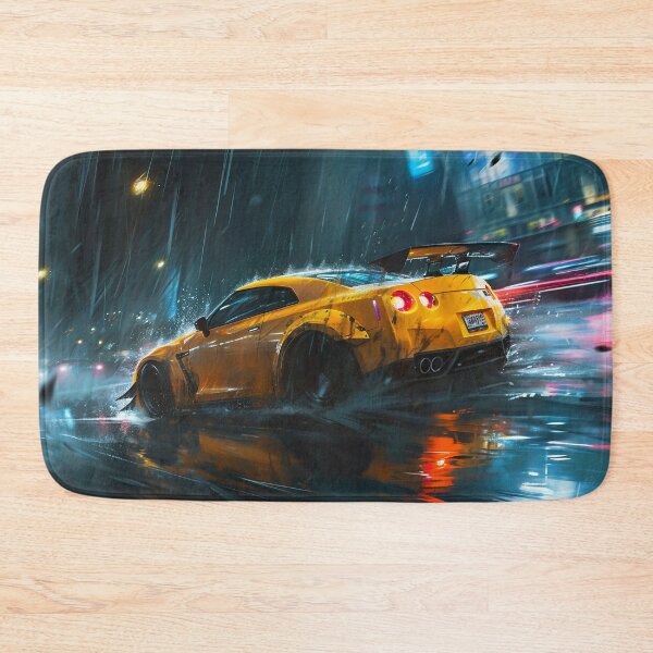 Item preview, Midnight Drizzle: The Classic Racer's Wet City Sprint designed and sold by oanaunciuleanu.