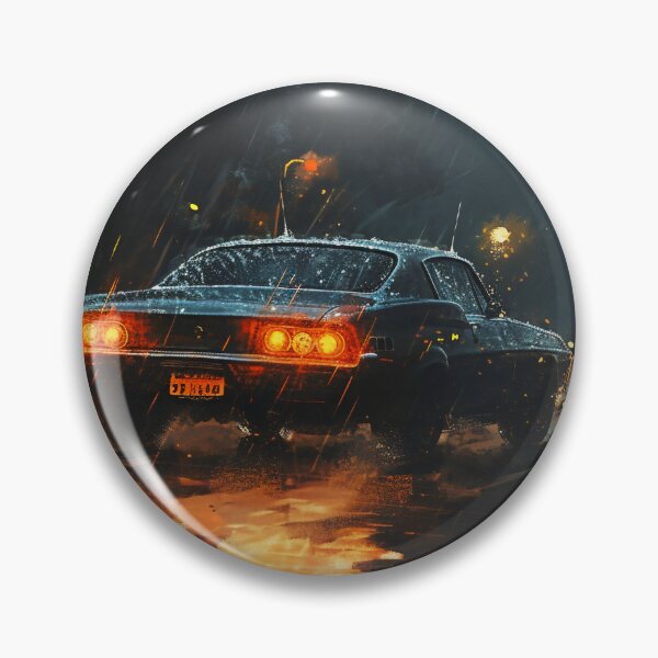 Item preview, Midnight Drizzle: The Classic Racer's Wet City Sprint designed and sold by oanaunciuleanu.