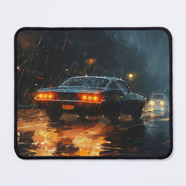 Item preview, Midnight Drizzle: The Classic Racer's Wet City Sprint designed and sold by oanaunciuleanu.