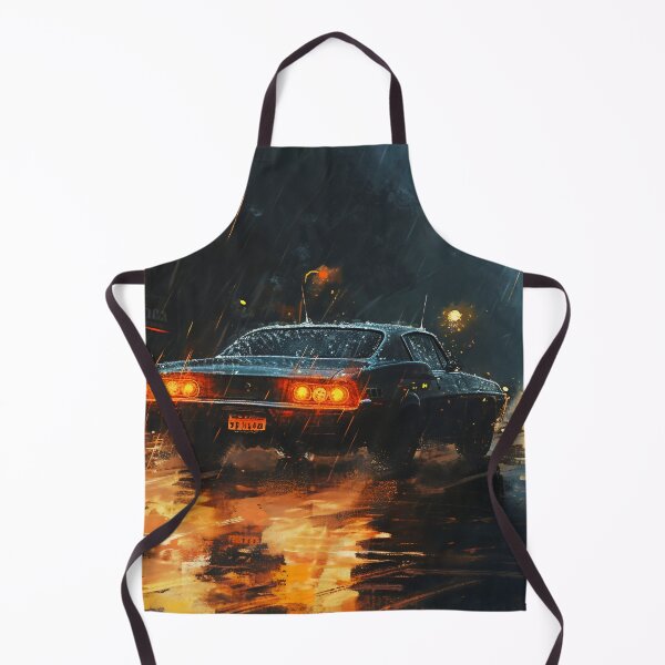 Item preview, Midnight Drizzle: The Classic Racer's Wet City Sprint designed and sold by oanaunciuleanu.