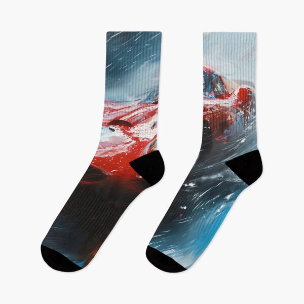 Item preview, Midnight Drizzle: The Classic Racer's Wet City Sprint designed and sold by oanaunciuleanu.