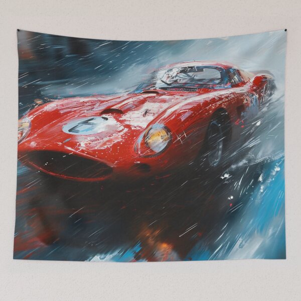 Item preview, Midnight Drizzle: The Classic Racer's Wet City Sprint designed and sold by oanaunciuleanu.