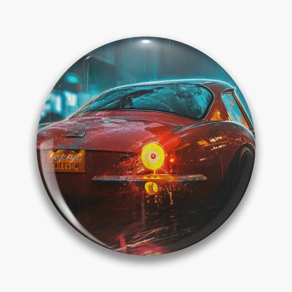 Item preview, Midnight Drizzle: The Classic Racer's Wet City Sprint designed and sold by oanaunciuleanu.
