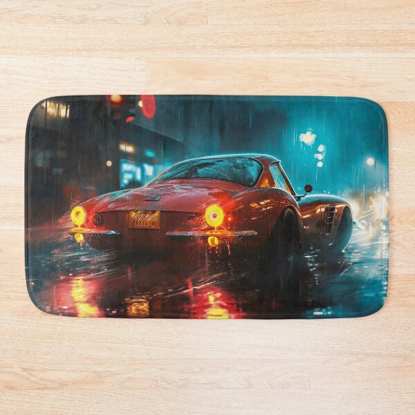 Item preview, Midnight Drizzle: The Classic Racer's Wet City Sprint designed and sold by oanaunciuleanu.