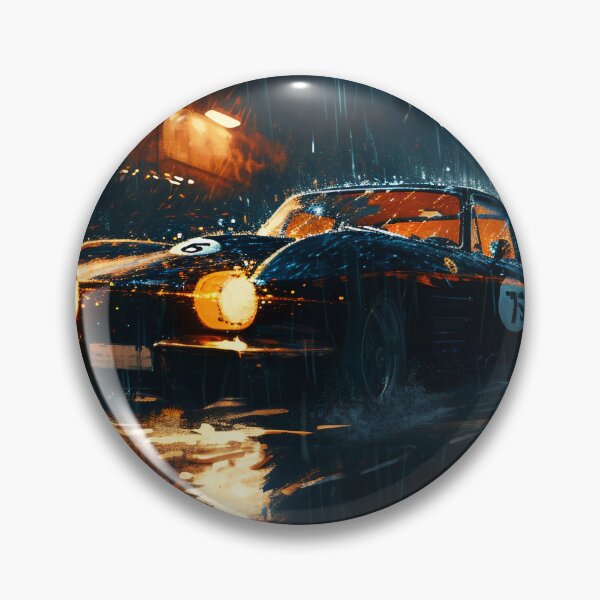 Item preview, Midnight Drizzle: The Classic Racer's Wet City Sprint designed and sold by oanaunciuleanu.