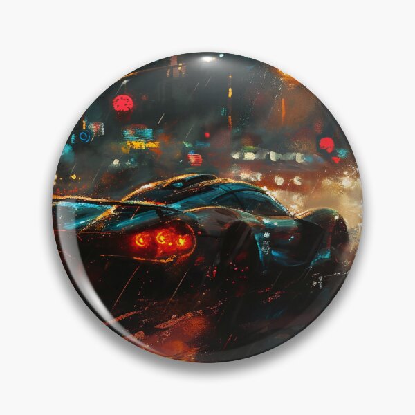Item preview, Midnight Drizzle: The Classic Racer's Wet City Sprint designed and sold by oanaunciuleanu.