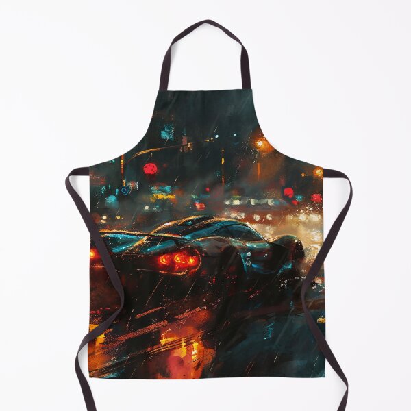 Item preview, Midnight Drizzle: The Classic Racer's Wet City Sprint designed and sold by oanaunciuleanu.