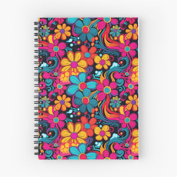 Item preview, Psychedelic Floral Groove: Retro 60s Flower Power designed and sold by Sventek.