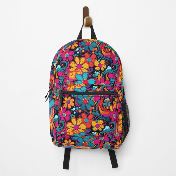 Item preview, Psychedelic Floral Groove: Retro 60s Flower Power designed and sold by Sventek.