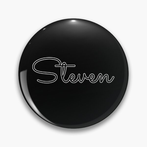 Item preview, Writing Steven Name Label (Black) designed and sold by NormadWorld.