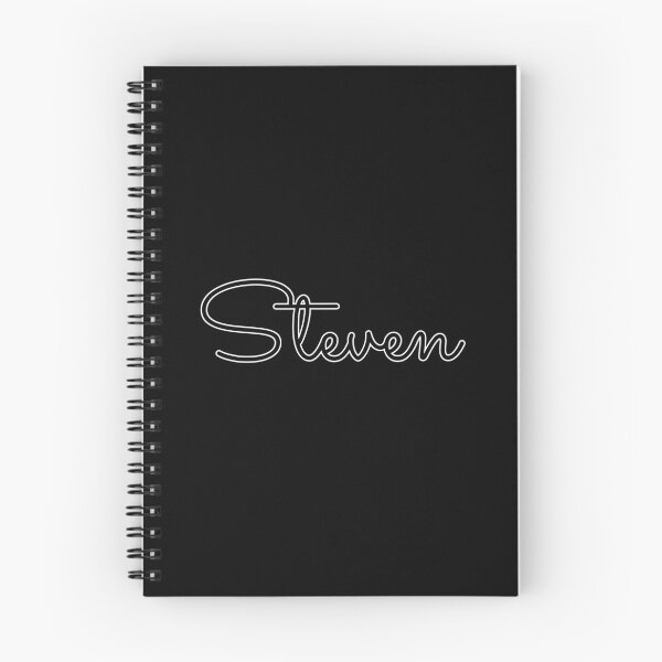 Item preview, Writing Steven Name Label (Black) designed and sold by NormadWorld.