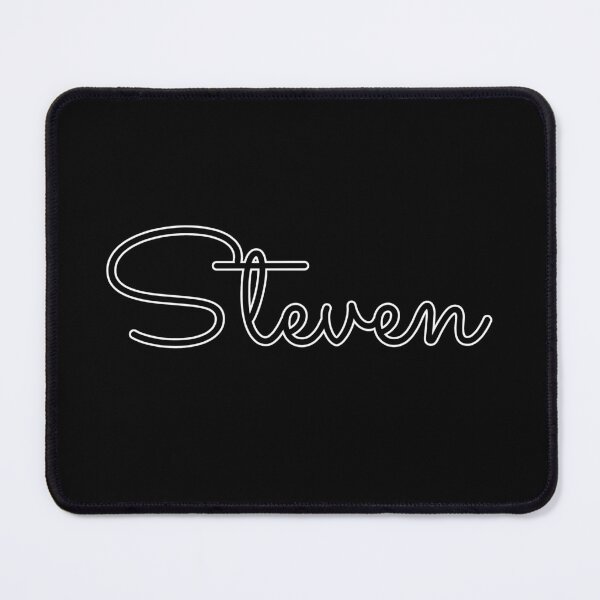 Item preview, Writing Steven Name Label (Black) designed and sold by NormadWorld.