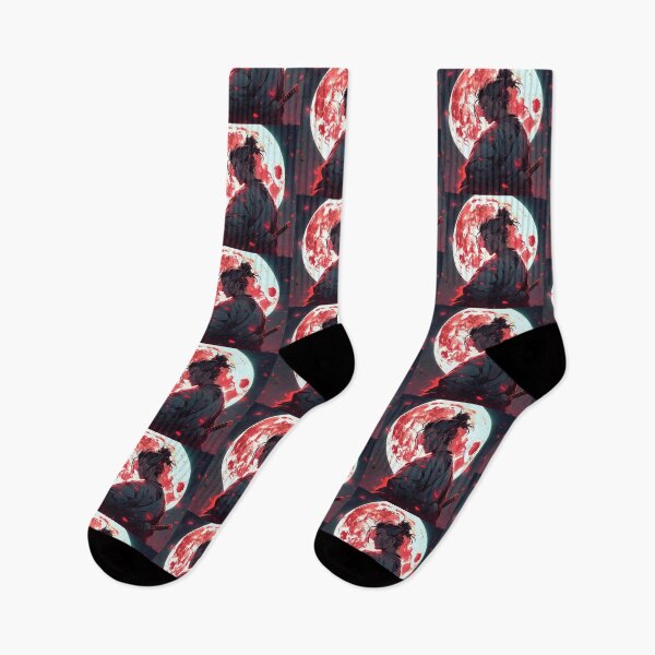 Item preview, Blood Moon Rising Anime Art Design designed and sold by BrianSaysDesign.