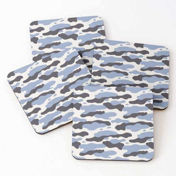 Item preview, Blue and black camouflage designed and sold by TheCamoShop.