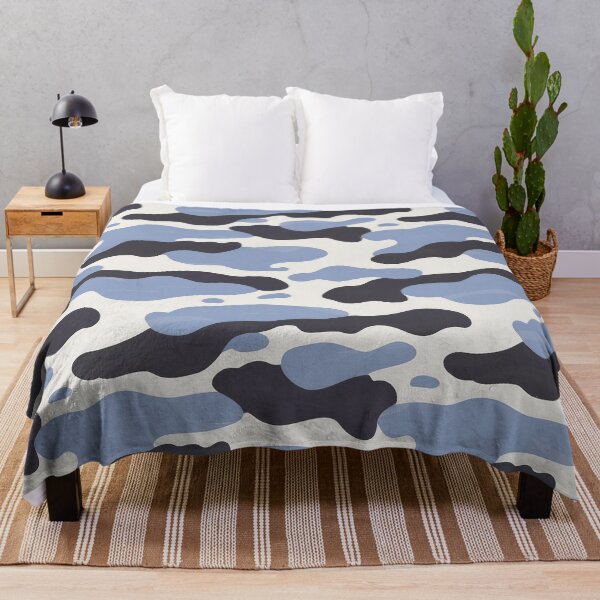 Item preview, Blue and black camouflage designed and sold by TheCamoShop.