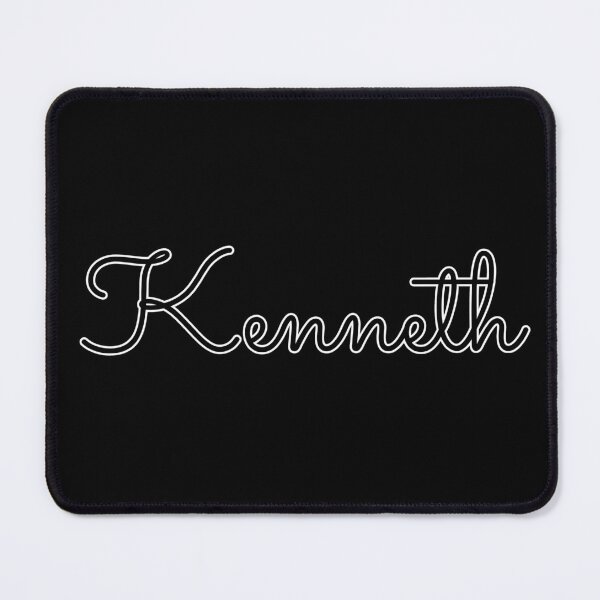 Item preview, Writing Kenneth Name Label (Black) designed and sold by NormadWorld.