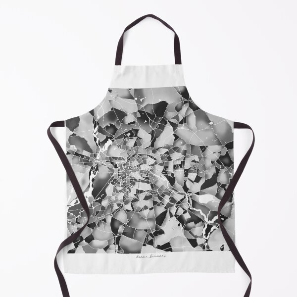 Item preview, Berlin Germany City Map - Black and White Monochrome designed and sold by StylishStacks.