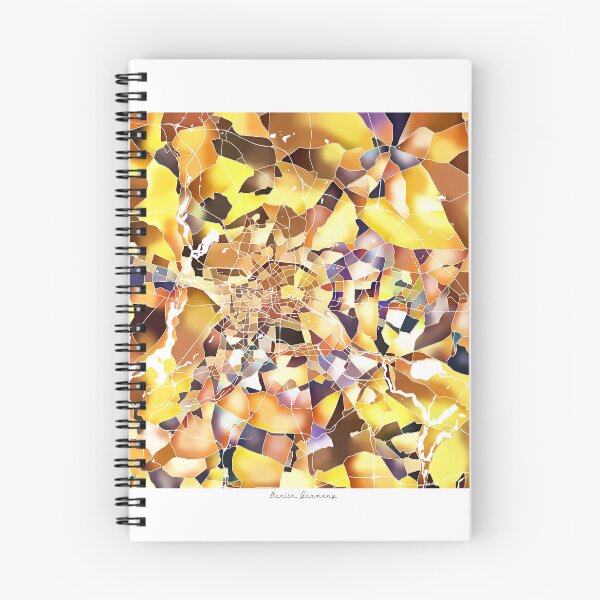 Item preview, Berlin Germany City Map - Golden Yellow designed and sold by StylishStacks.