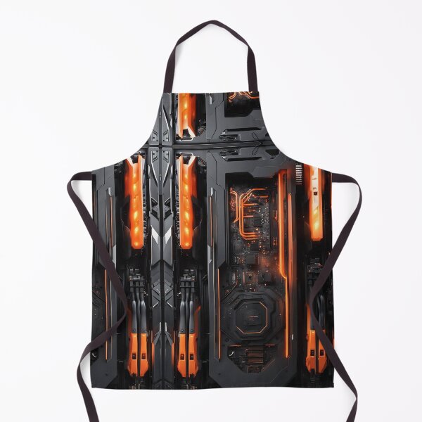 Item preview, Cybernetics - Black and Orange - 03 designed and sold by Mystic-Images.