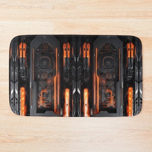 Item preview, Cybernetics - Black and Orange - 03 designed and sold by Mystic-Images.