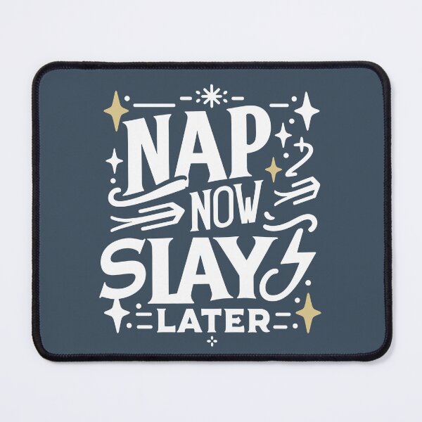 Item preview, funny 70th birthday quote Nap Now Slay Later designed and sold by euGeneral.