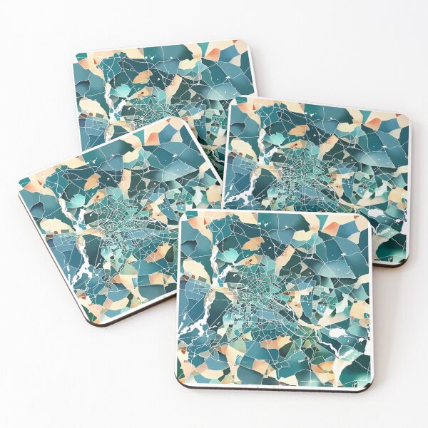 Item preview, Berlin Germany City Map - Lush Green designed and sold by StylishStacks.
