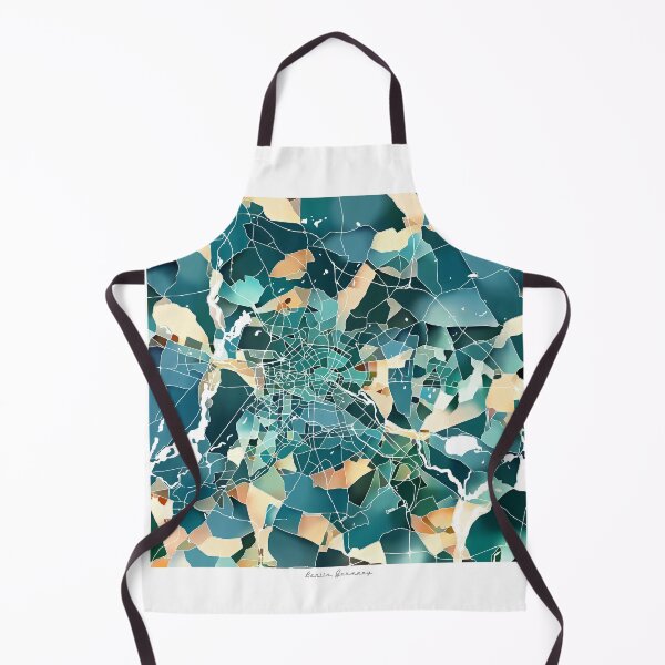 Item preview, Berlin Germany City Map - Lush Green designed and sold by StylishStacks.