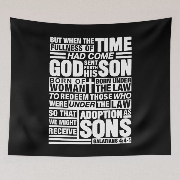 Item preview, Galatians 4:4-5 Adoption As Sons designed and sold by plushism.